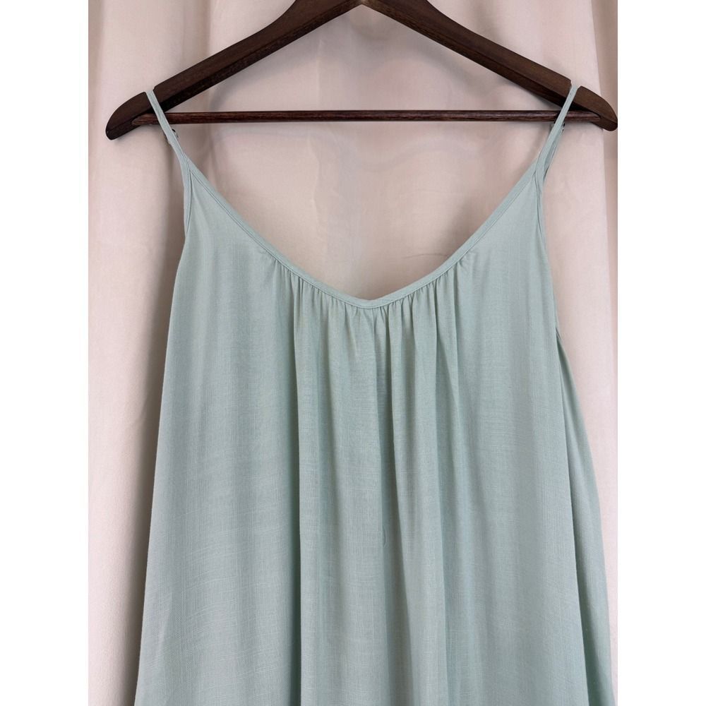 Shinestar Light Green Wide-Leg Jumpsuit – Size Medium - Picture 3 of 9